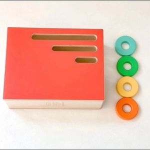 Lovevery count and slide ring chute from the realistic play kit